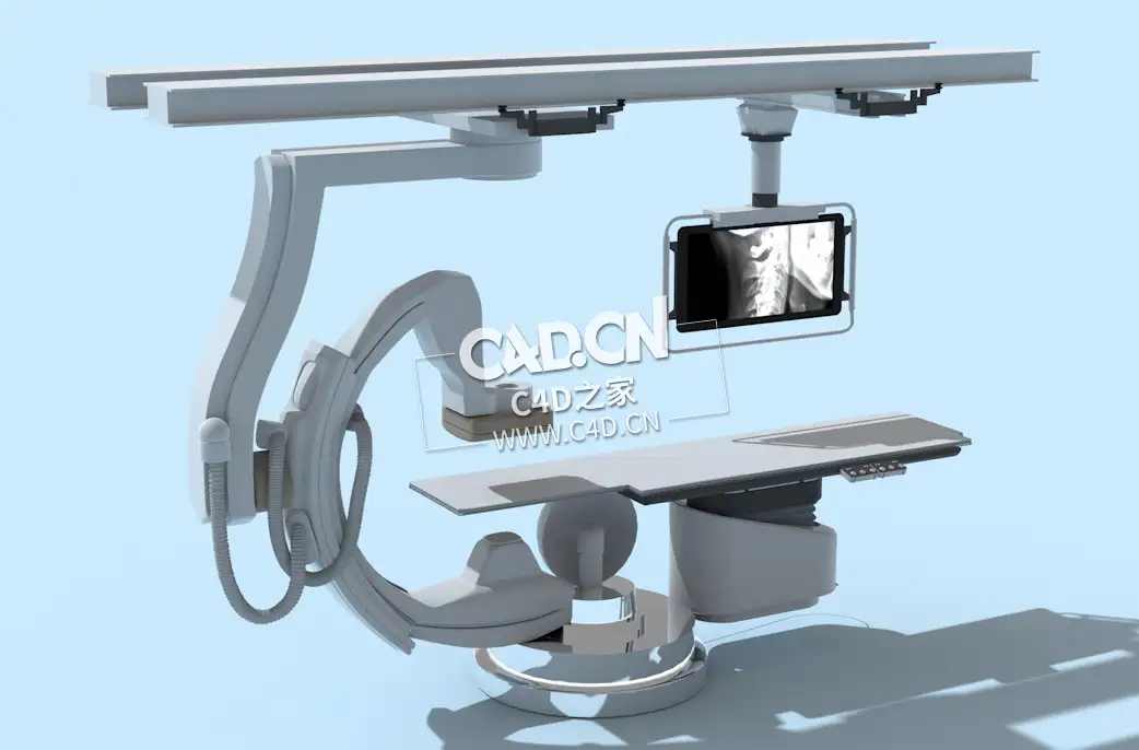 C4D医院X光机医疗器械模型下载 X-Ray-Machine 3dmodel - C4D之家 - 21.jpg