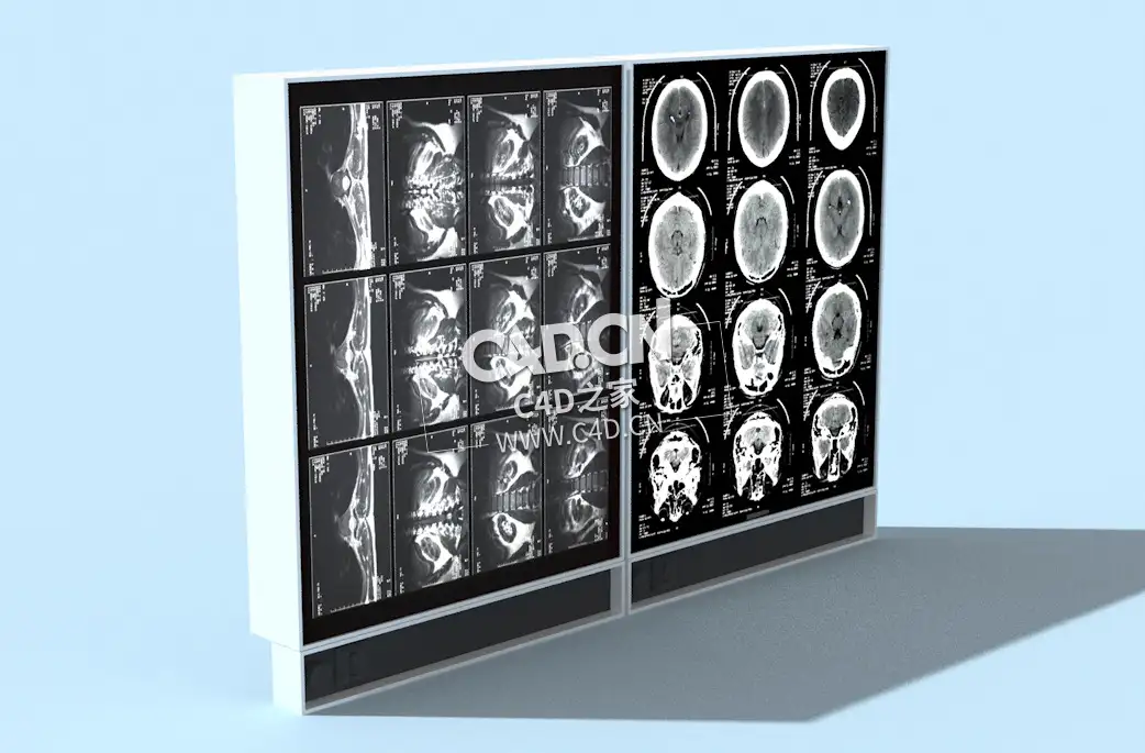 C4D医院X射线板医疗器械模型下载 X-Ray-Boards 3dmodel - C4D之家 - 20.jpg