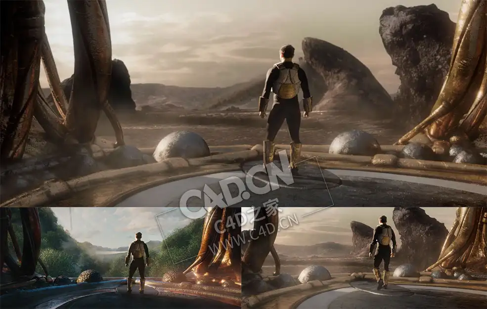 C4D Nuke Mocha电影视频特效合成教程 VFX Central – VFX Crash Course