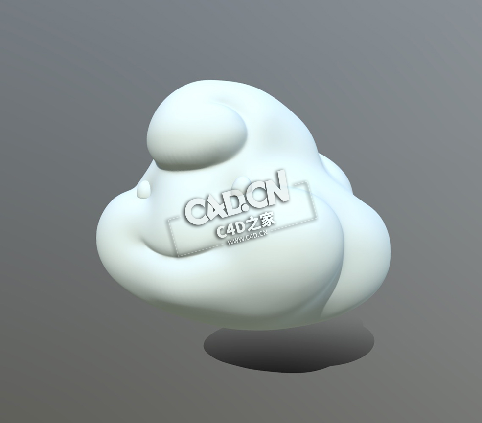 卡通云朵可爱的云朵C4D模型下载 Cute Cloud - C4D之家 - 48.jpg