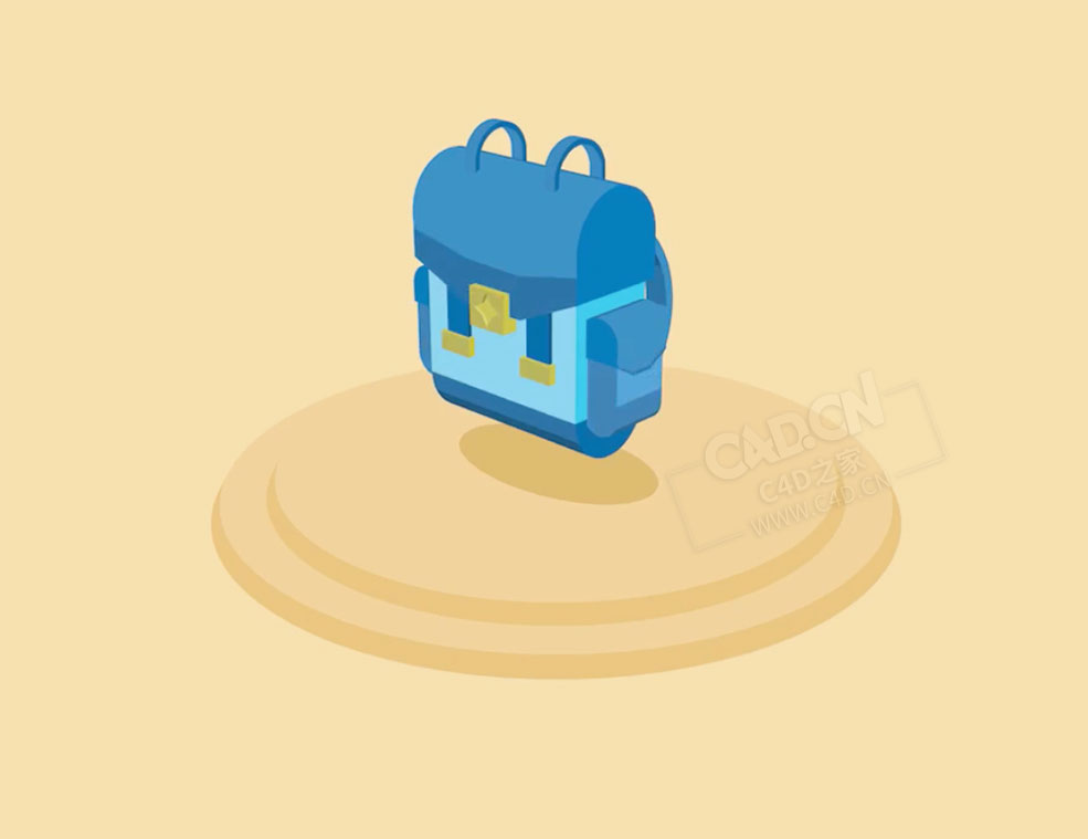 C4D书包耳机商品展台旋转物体切换动画教程Create Turntable Animations With Cinema4D