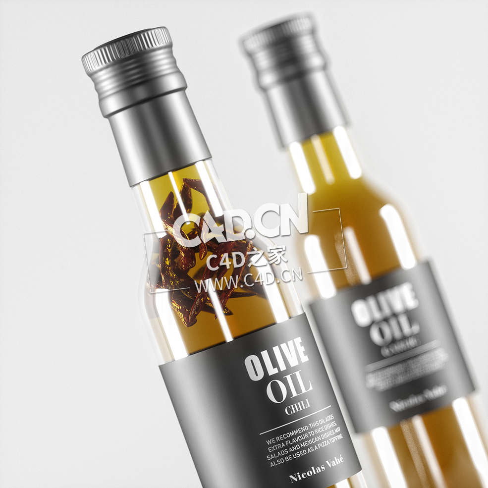 食用油橄榄油C4D模型olive_oil - C4D之家 - 39.jpg