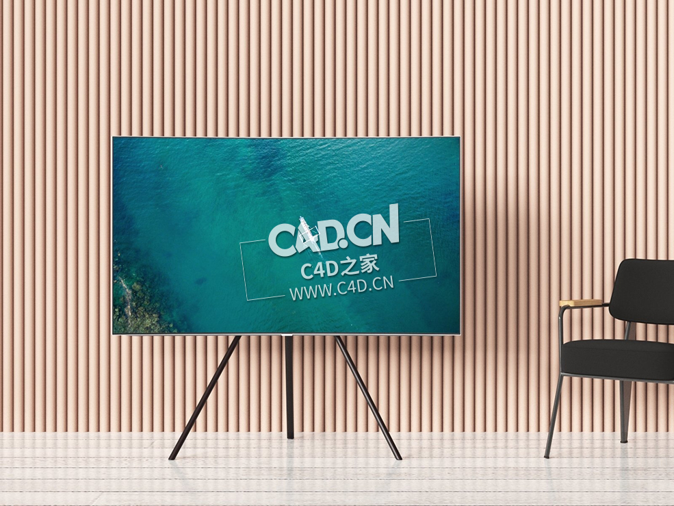 三星大屏电视三星液晶电视C4D模型Samsung_QLED_55__Studio_Stand_c4d - C4D之家 - 44.jpg