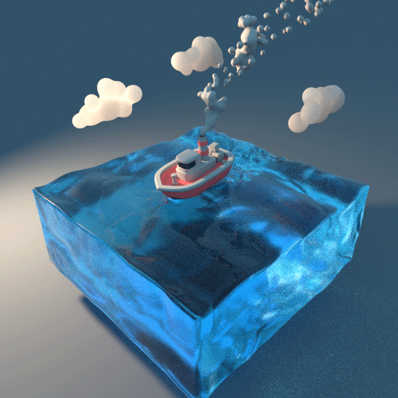c4d卡通动画小船 - C4D之家 - 小船.jpg