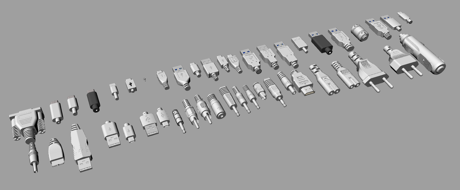 插头 USB合集 - C4D之家 - 1630476573(1).jpg
