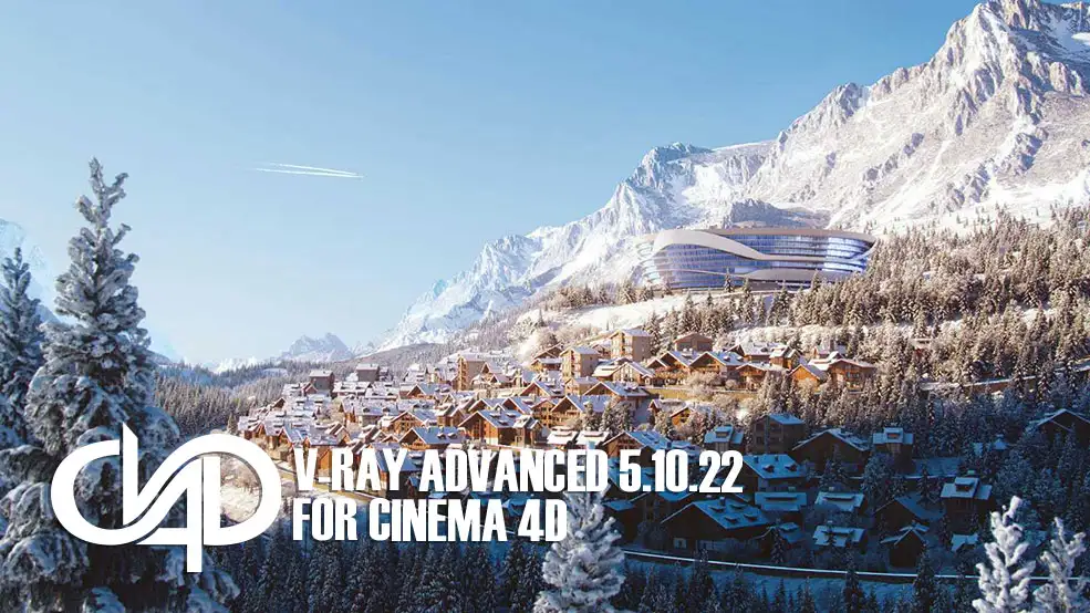 C4D Vray渲染器Win解锁版 V-Ray 5.10.22 for Cinema 4D R20/R21/R22/R23/S24