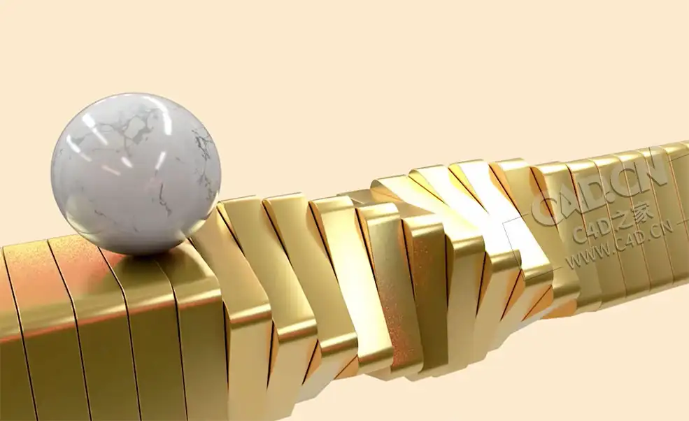 3D循环动画C4D视频案例教程 Cinema 4D Easy Looping 3D Animation for your Portfolio