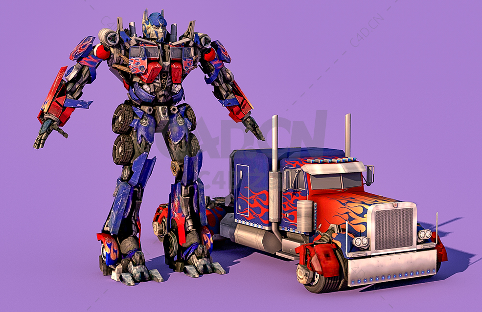 擎天柱变形金刚汽车人 Optimus