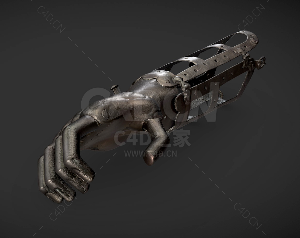 铁手假肢 Iron Hand - Prosthetic Arm - C4D之家 - 19.jpg