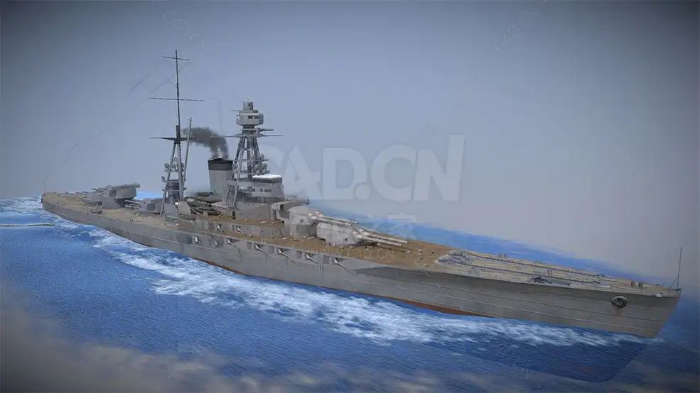 日本战列舰土佐号战列舰军舰tosa - C4D之家 - 366831634474239_.pic_hd.jpg