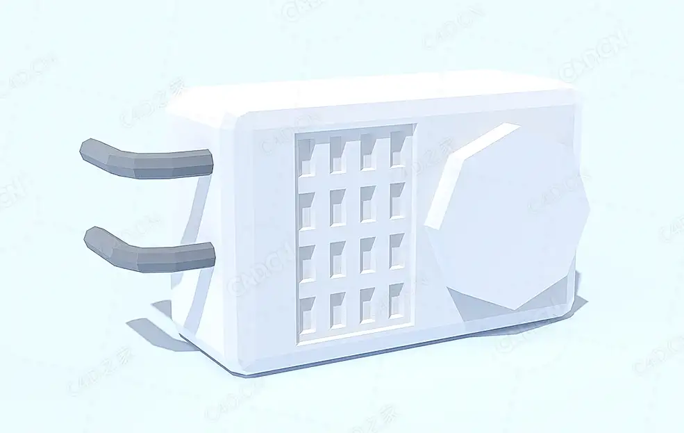 低面多边形空调机组 Air Conditioning Unit - C4D之家 - 07.jpg