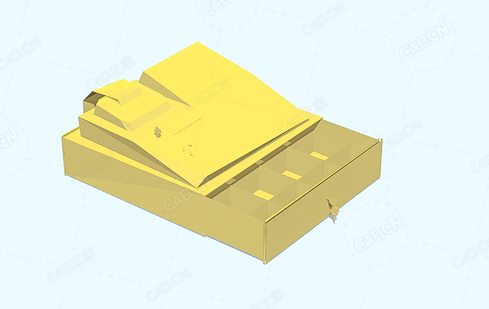 低面多边形收银机 Cash Register - C4D之家 - 24.jpg