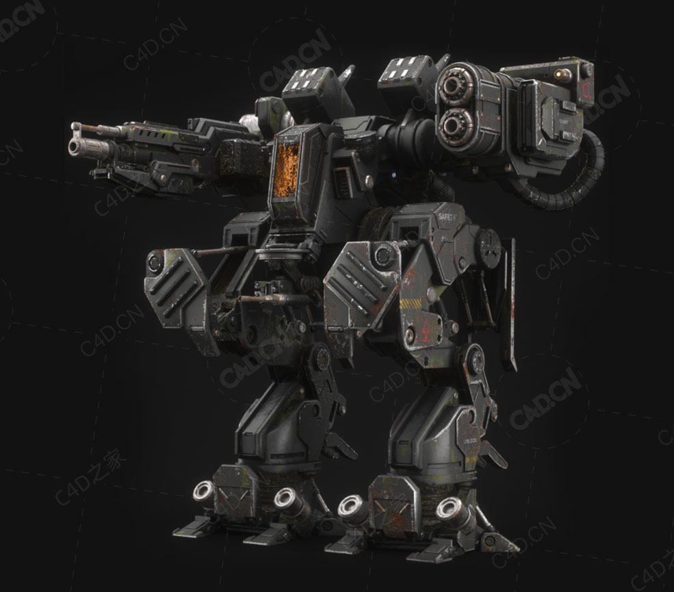 科幻战损机甲Mecha - C4D之家 - bd2b725ea37a3a971b1b25e6d82c0258.jpg