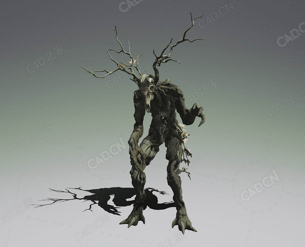 森林之魂树人 soul-of-the-forest-many-animations