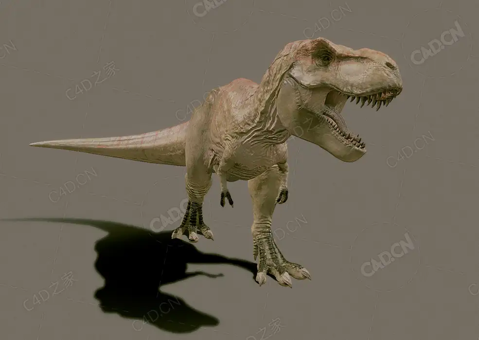 暴龙霸王龙 tyranosaurus-rex-jurrasic-world-rigged