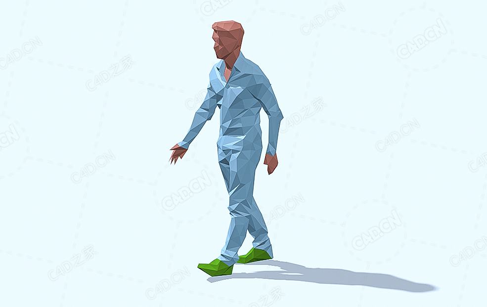 低面多边形男人 Man 1 - C4D之家 - 51.jpg