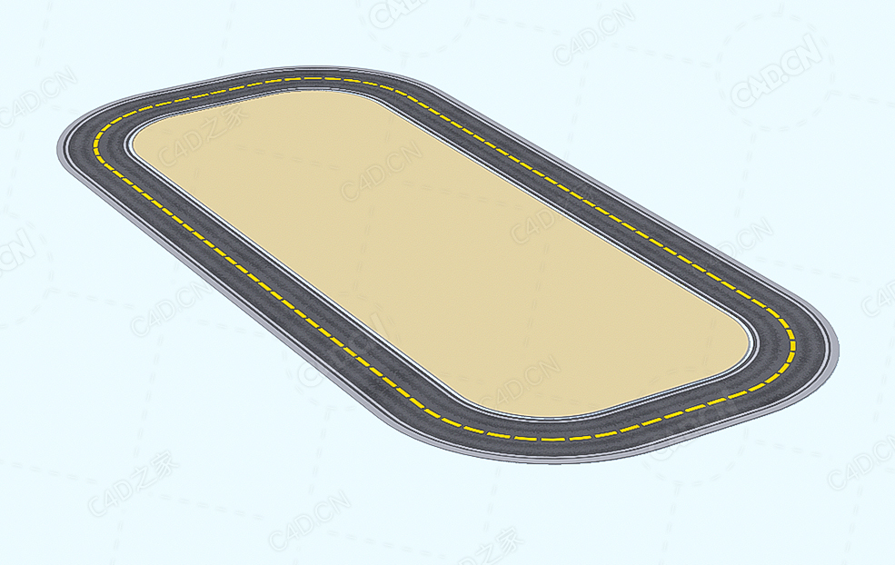 低面多边形环形道路 Road Generator - C4D之家 - 60.jpg