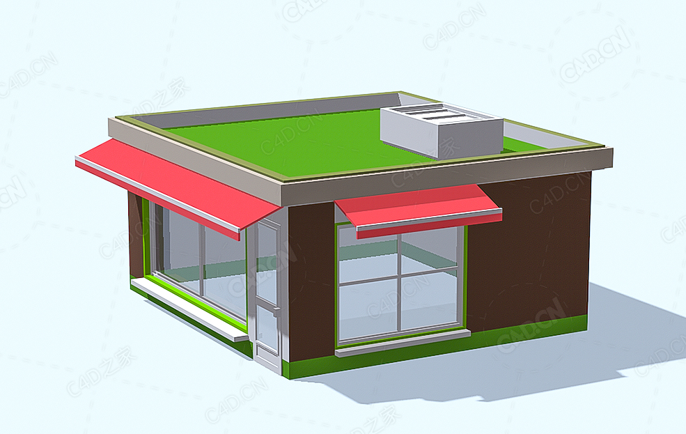 低面多边形店铺 Shop 2 - C4D之家 - 65.jpg