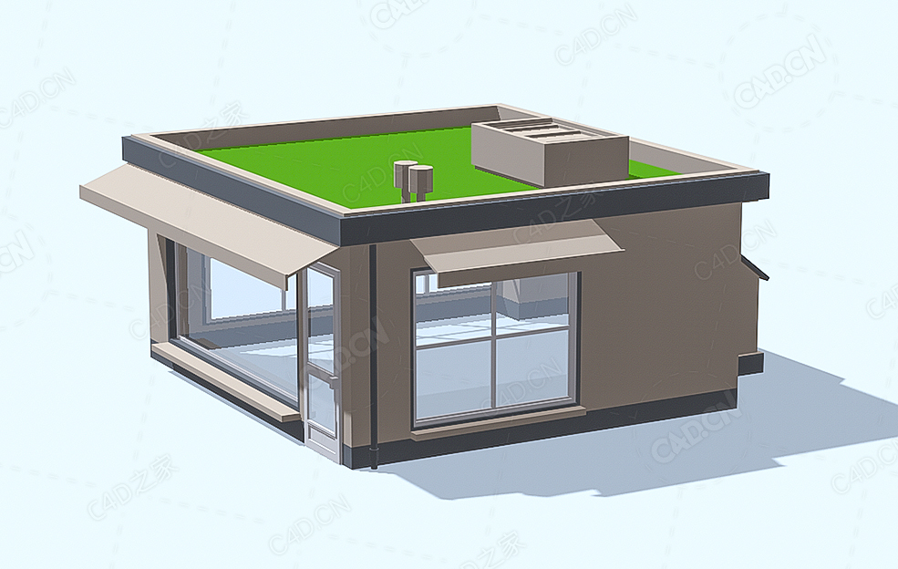 低面多边形店铺 Shop 3 - C4D之家 - 66.jpg