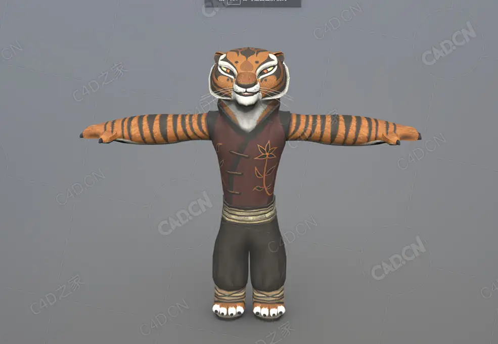 功夫熊猫虎妞 kung-fu-panda-tigress