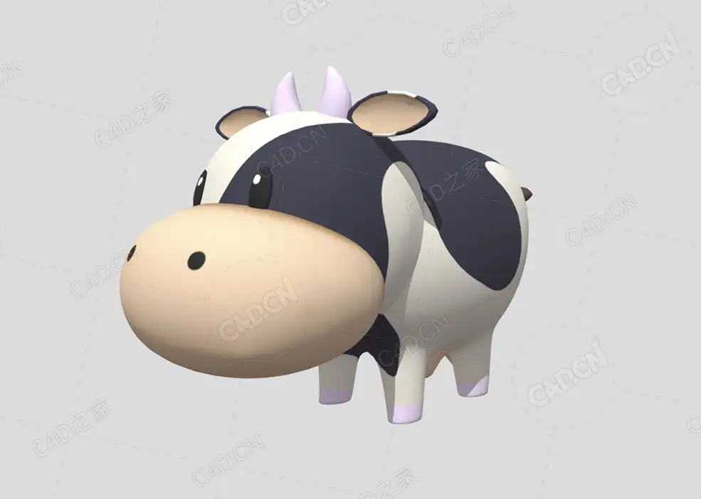 卡通小奶牛 lil-cow-harvest-moon-back-to-nature