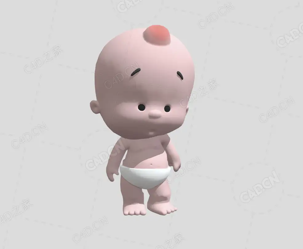 快乐可爱的宝贝大头儿子小孩 happy-cute-baby - C4D之家 - 72.jpg
