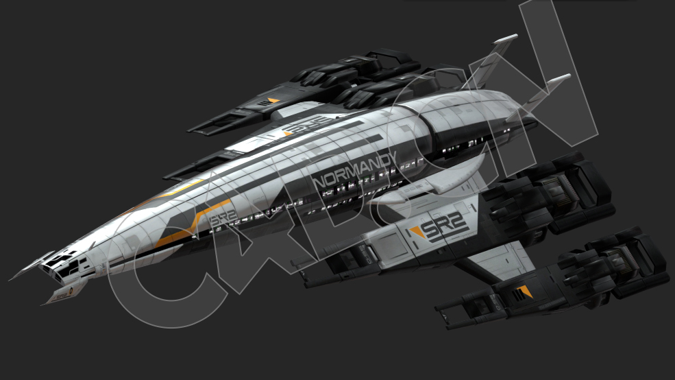 诺曼底太空飞船模型 Normandy SR-2 - C4D之家 - 13.jpg