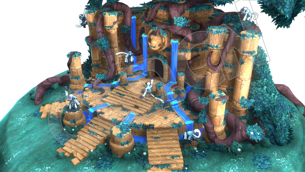 神秘猴子神庙建筑模型 - C4D之家 - 56.jpg