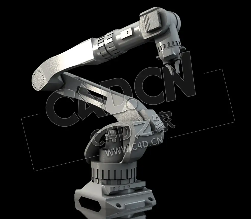 工业机器人手臂 Industrial Robot Arm - C4D之家 - 10.jpg