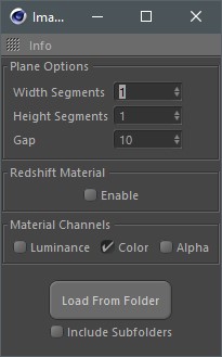 C4D批量图片导入插件Images To Planes Importer - C4D之家 - MikeUdin_ImagesToPlanesImporter-1.jpg