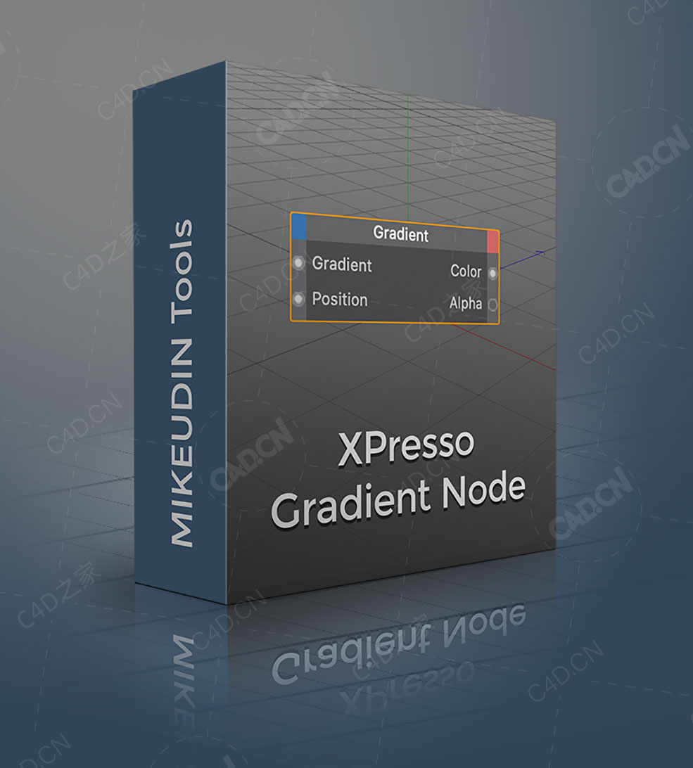 C4D渐变节点预设 XPresso Gradient Node