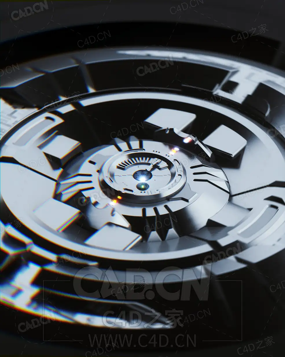 科幻机械启动装置 STC A03 (Animated) - C4D之家 - 19.jpg