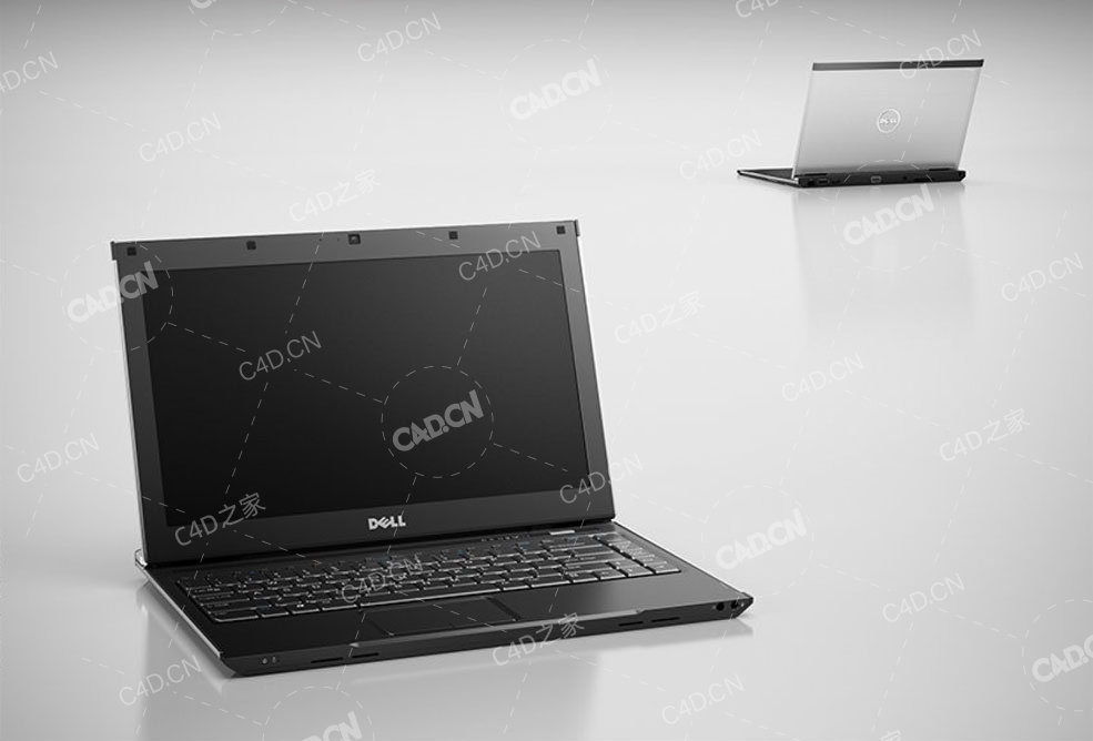 戴尔笔记本电脑 Dell Vostro v13 laptop - C4D之家 - 02.jpg