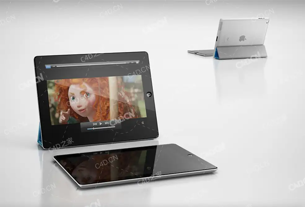 苹果iPad平板 Apple iPad - C4D之家 - 06.jpg