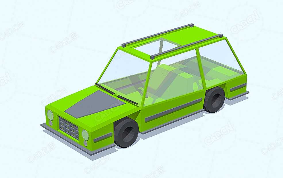 低面多边形汽车 Car 1 - C4D之家 - 170832s8rnz4dmltv4b8ys.jpg
