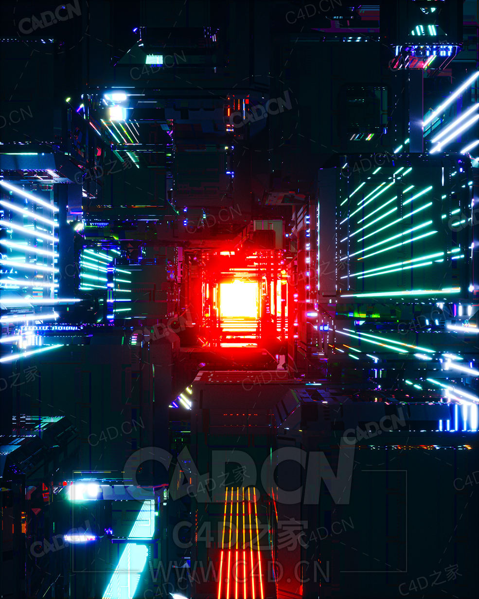 能量中心光线矩阵 Core - C4D之家 - 59.jpg