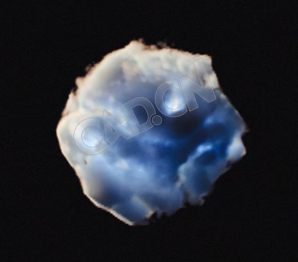 C4D OCTANE+Redshift云团与闪电效果动画工程