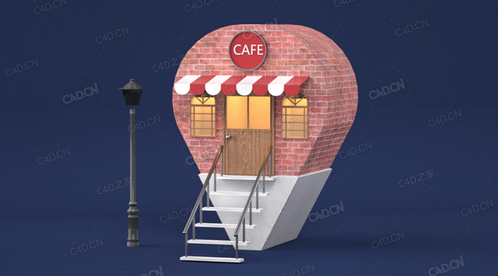 C4D三维立体坐标场景工程场景模型_ Octane渲染工程 - C4D之家 - 13.jpg