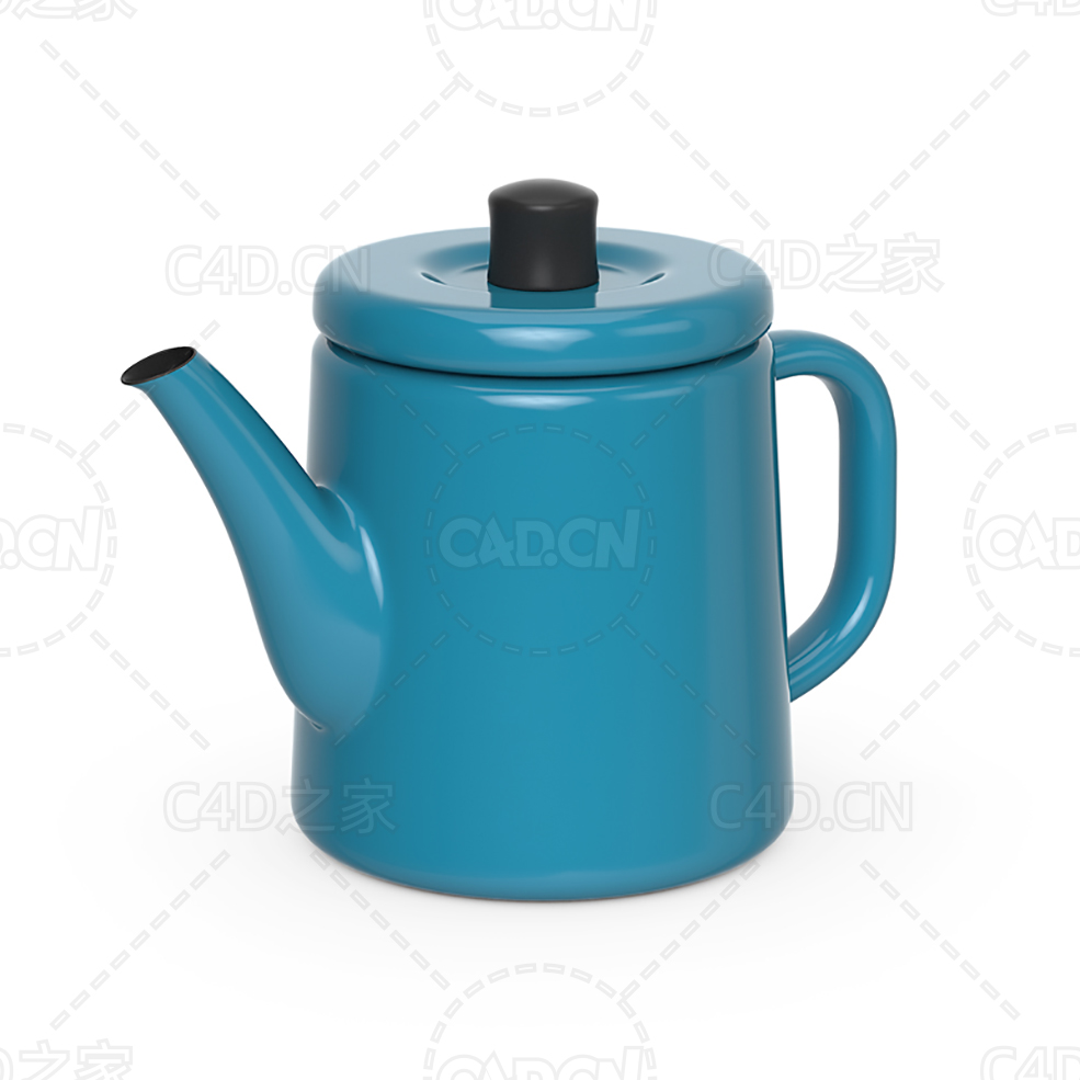 陶瓷茶壶 Noda Horo teapot - C4D之家 - 09.jpg