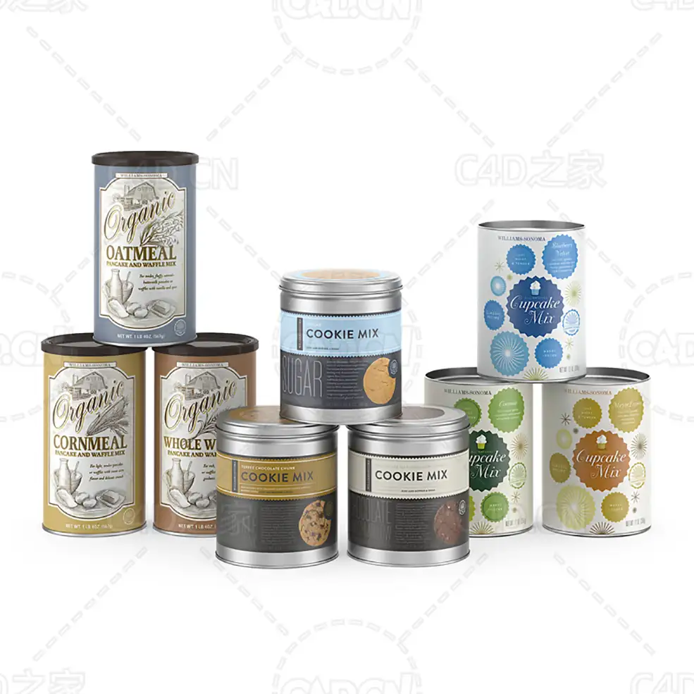 烧烤酱烘烤混合罐 Baking mix cans - C4D之家 - 29.jpg