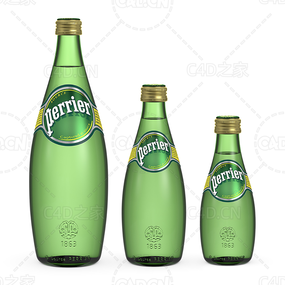 巴黎矿泉水 Perrier water - C4D之家 - 32.jpg