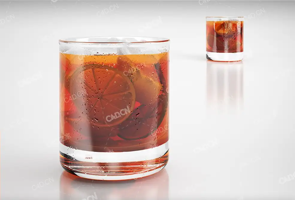 一杯柠檬茶 drink - C4D之家 - 39.jpg