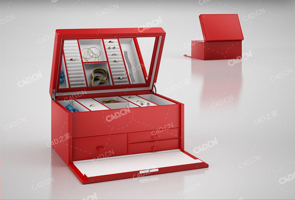首饰箱 jewelry trunk - C4D之家 - 55.jpg