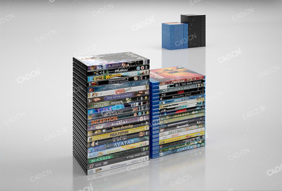 DVD和蓝光盒 3d models of DVD and BlueRay Cases - C4D之家 - 67.jpg