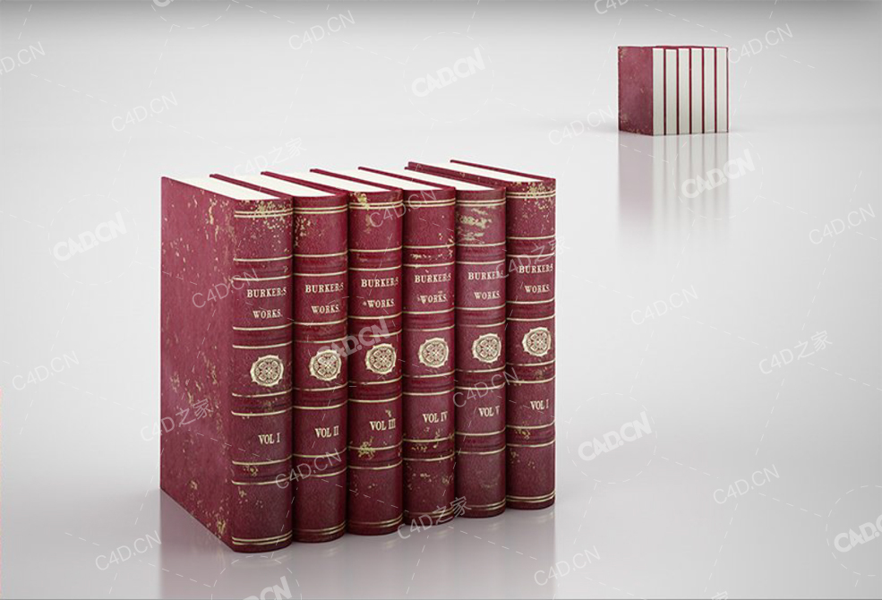 复古书籍 vintage books - C4D之家 - 70.jpg