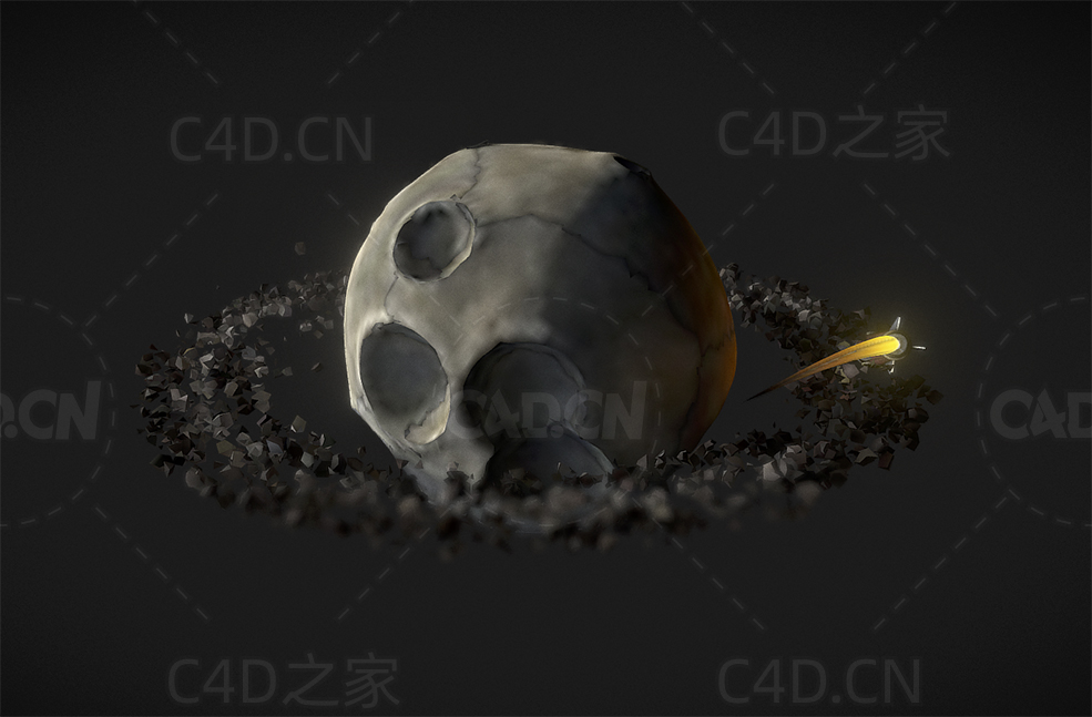 绕月火箭 rocket-orbiting-moon - C4D之家 - 02.jpg