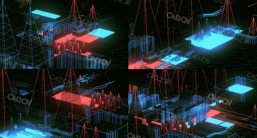 素描卡通科技数据生长动画c4dbase_ten_c4d - C4D之家 - 08.jpg