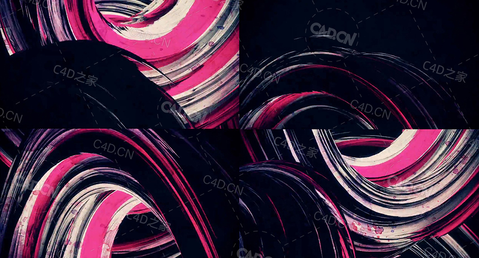 卡通素描抽象扭曲图形变形动画blendmoy - C4D之家 - 17.jpg