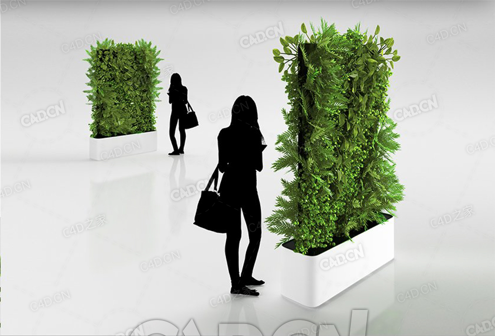 景观植物墙绿墙C4D模型 - C4D之家 - 34.jpg
