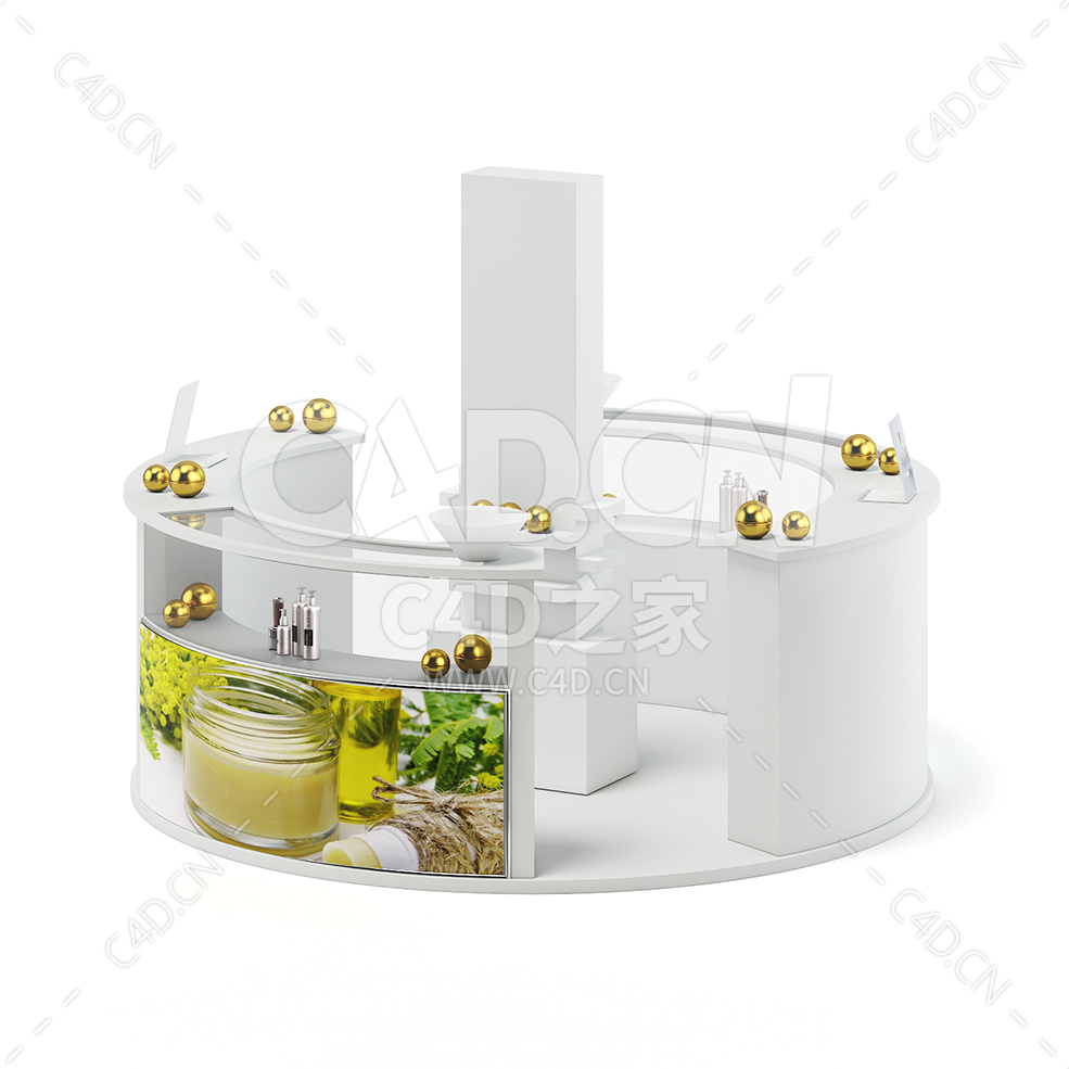 养生保健化妆品展会展位 cosmetics_stall - C4D之家 - 10.jpg